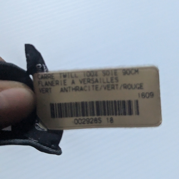 Hermes 100% Silk square Scarf, Versailles print - Picture 7 of 8